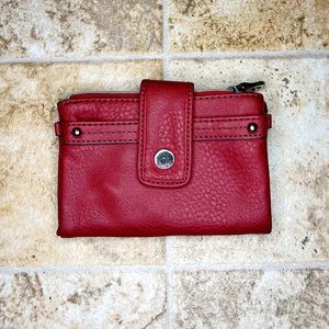 Red Leather Wallet